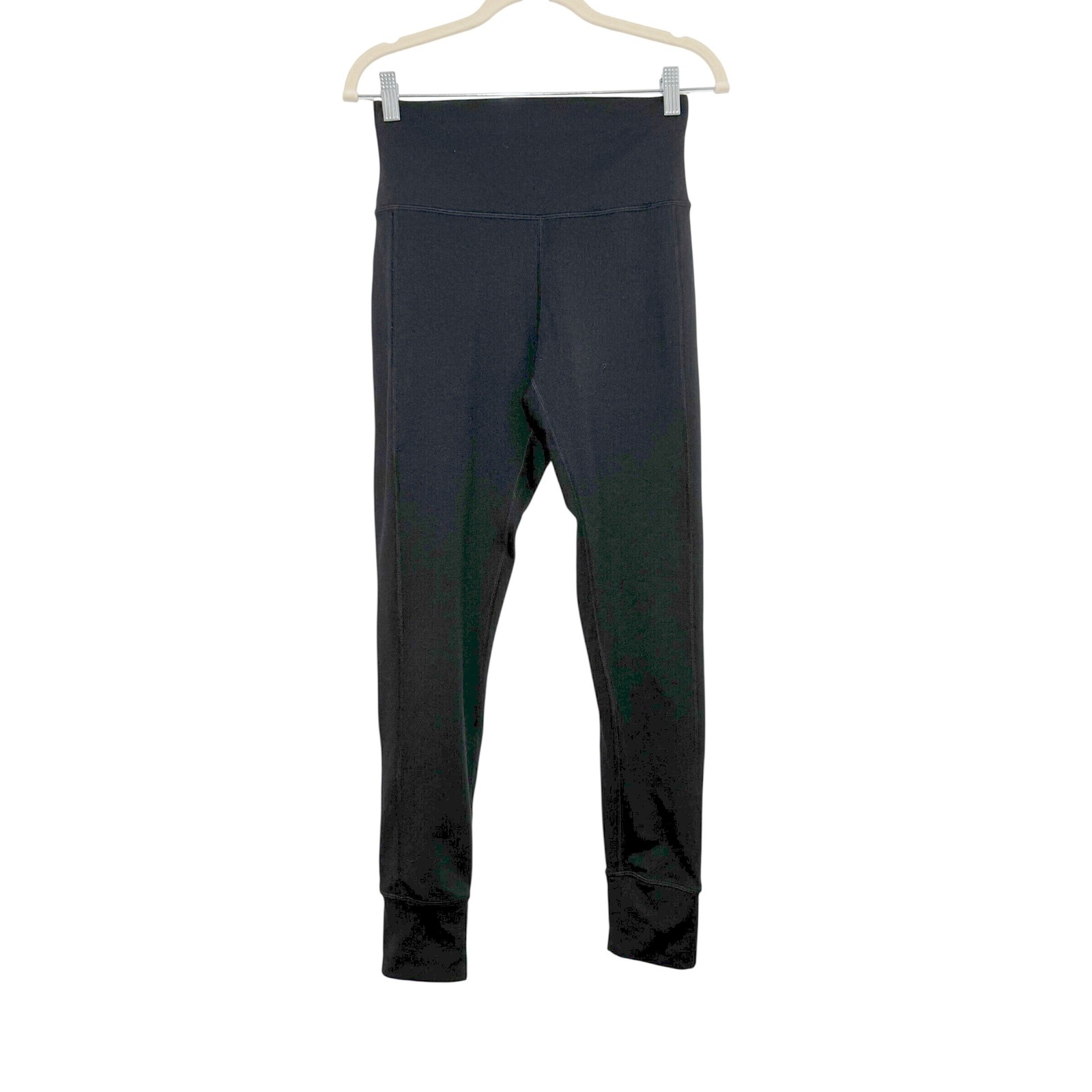 Offline By Aerie Warmup Leggings Black Hi-Rise Ribbed Cuff Athleisure Womens M